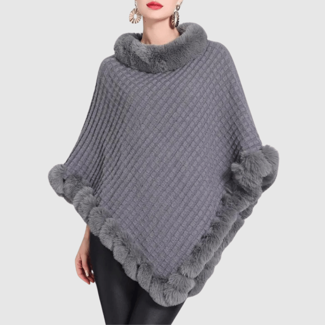 Lozenda - Weich Gewebter Poncho