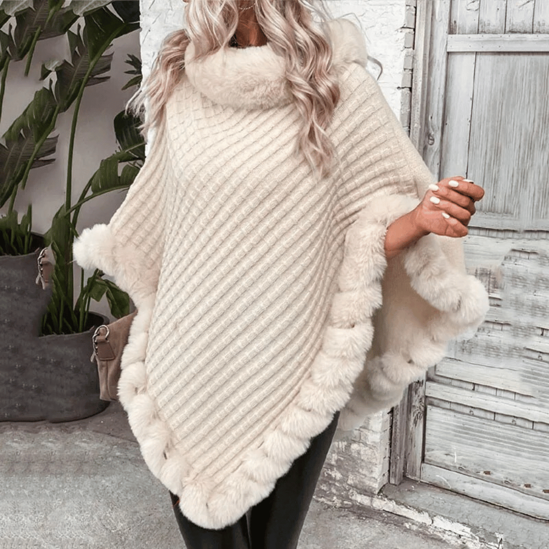 Lozenda - Weich Gewebter Poncho