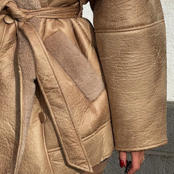 Lozenda - Winter Lederjacke