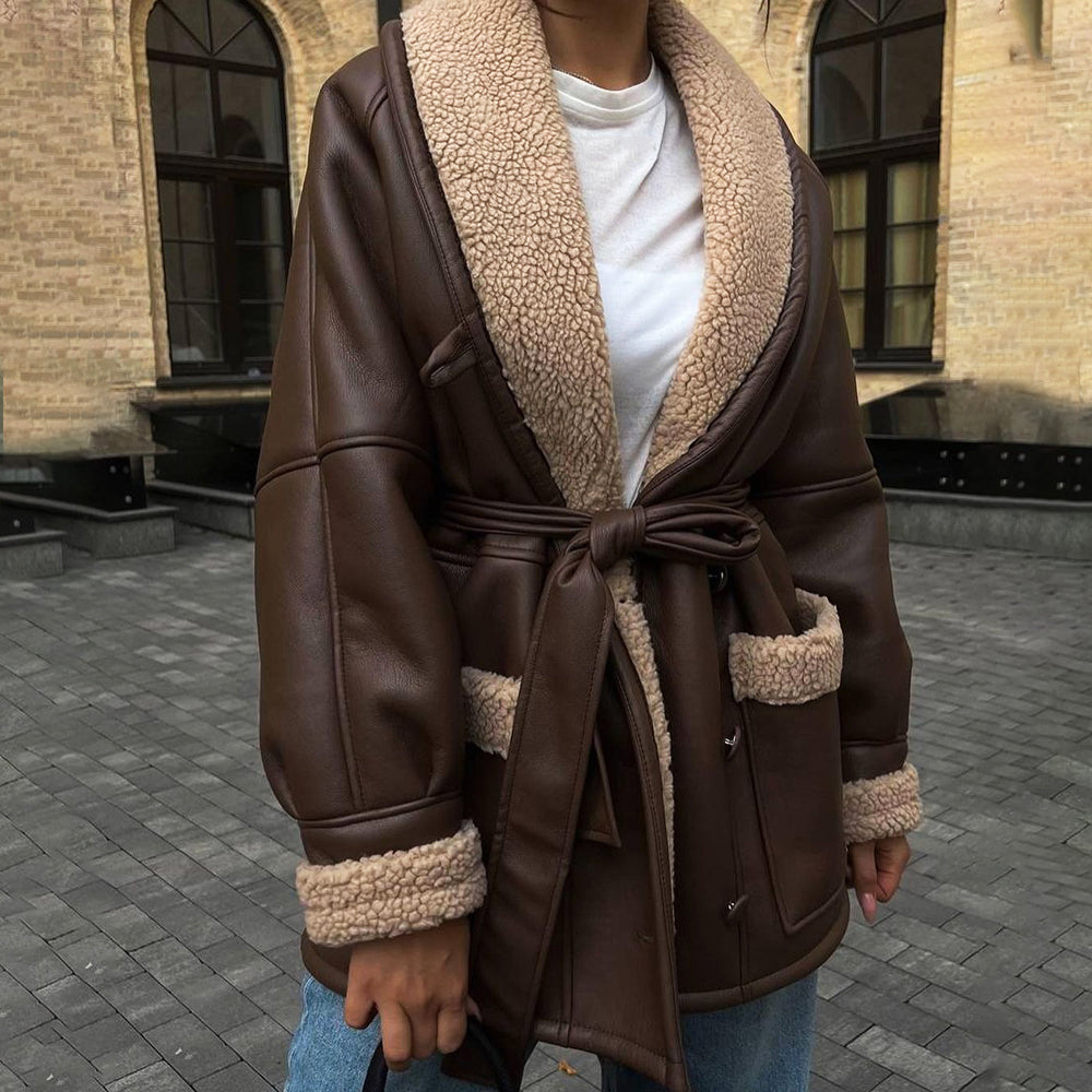 Lozenda - Winter Lederjacke