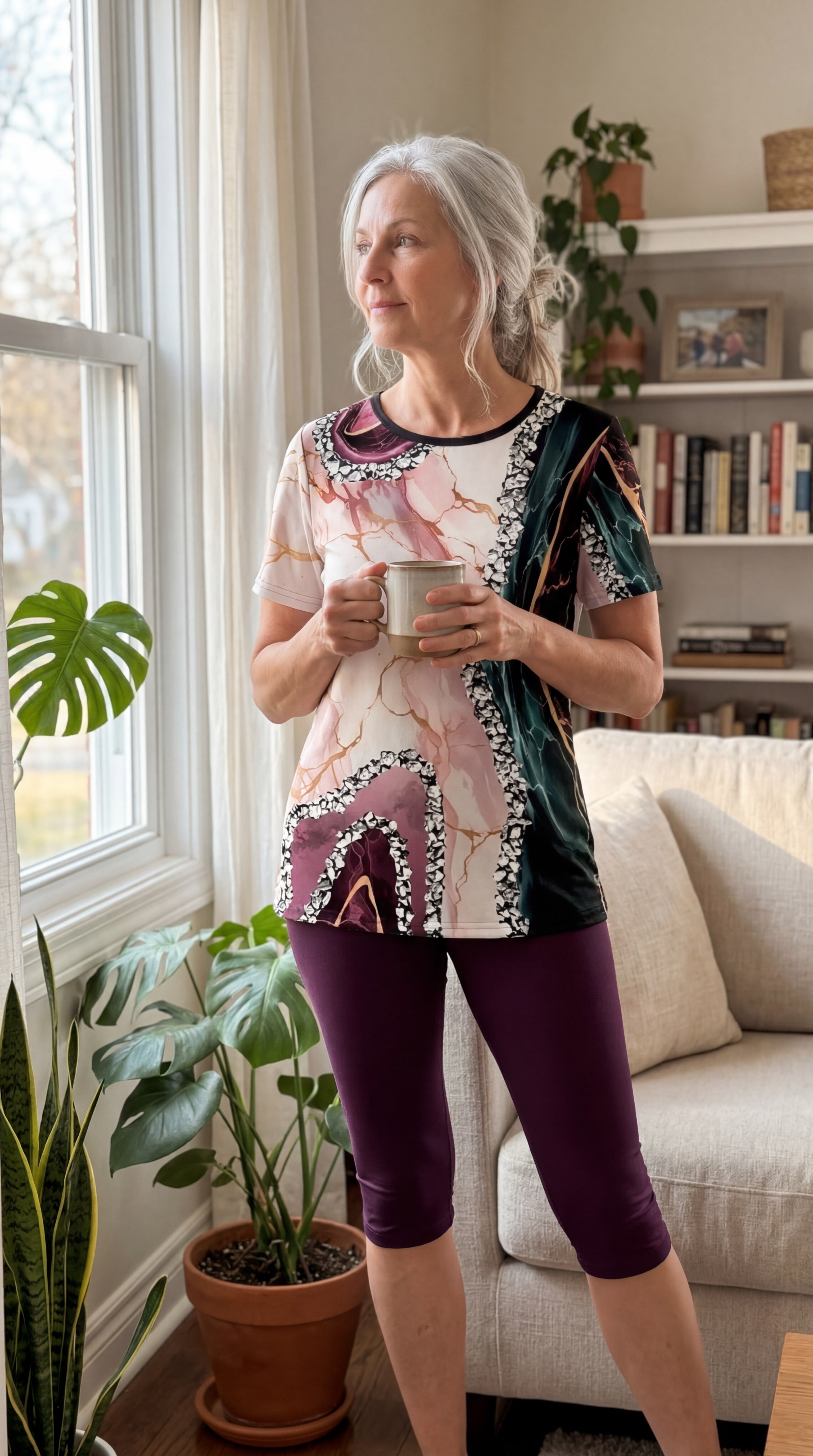 Luna™ | Dehnbares Bedrucktes Zweiteiliges Outfit 5