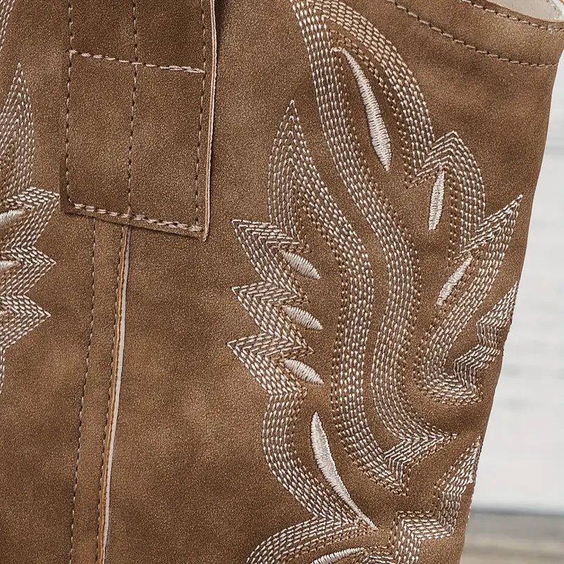 Cowboy Stiefeletten Damen | Stabiler Absatz & Vielseitig Kombinierbar 6