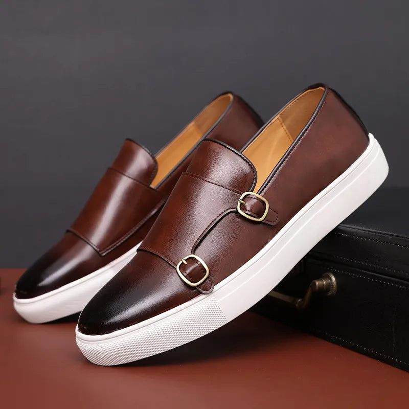 Luxuriöse Lederschuhe für Herren mit ultimativem Komfort – Alessio 0
