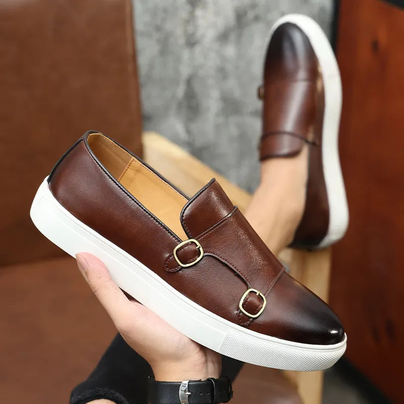 Luxuriöse Lederschuhe für Herren mit ultimativem Komfort – Alessio 2