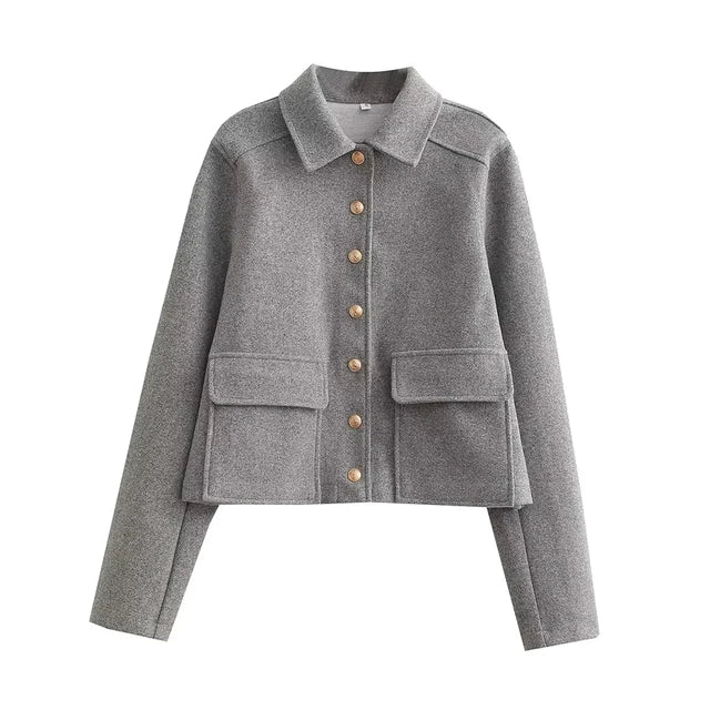 Lynn - Button Jacke 1