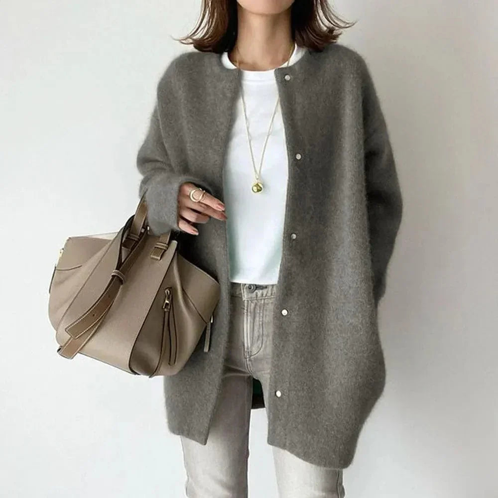 MATHILDA | LUXURY BUTTON CARDIGAN 0