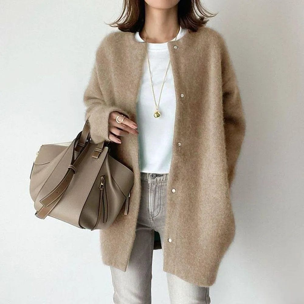 MATHILDA | LUXURY BUTTON CARDIGAN 4