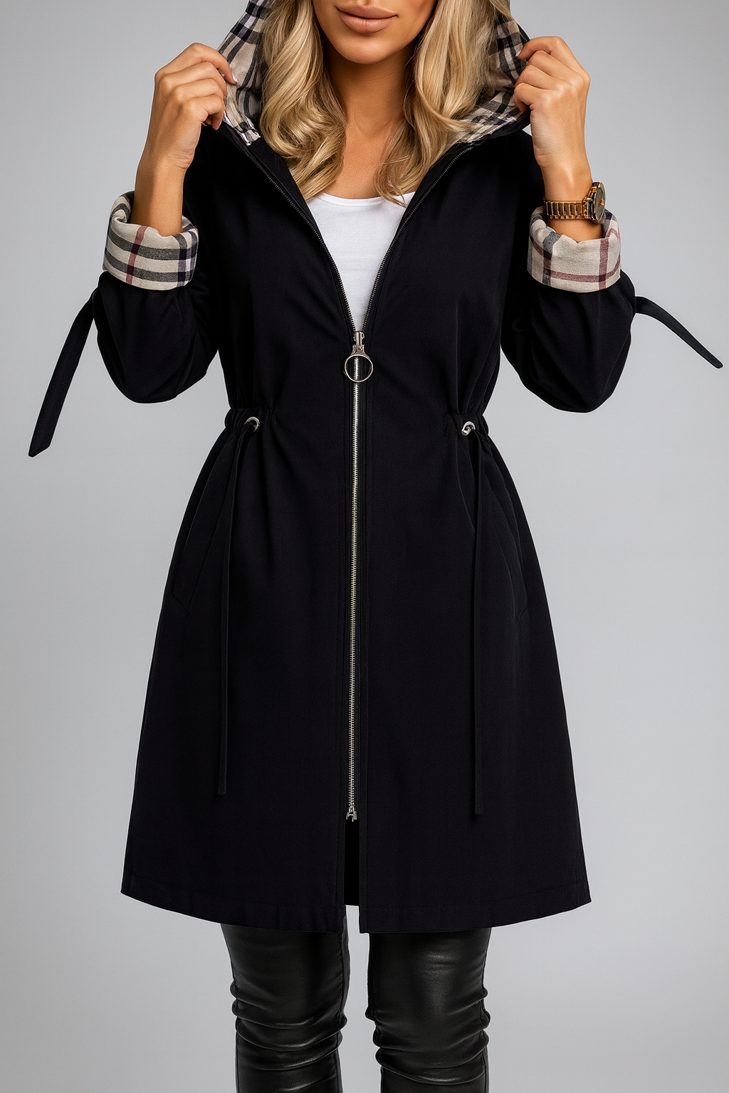 Noel – Weicher Zip-Mantel 2