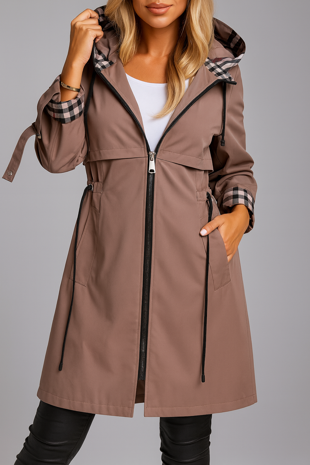 Noel – Weicher Zip-Mantel 3