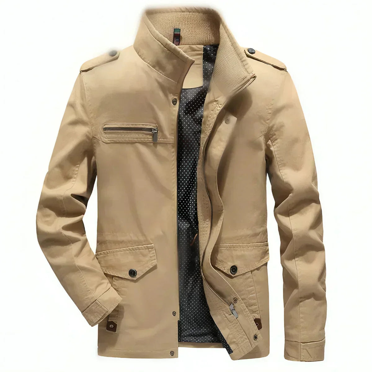 Max - Elegante Herrenjacke im Military Look