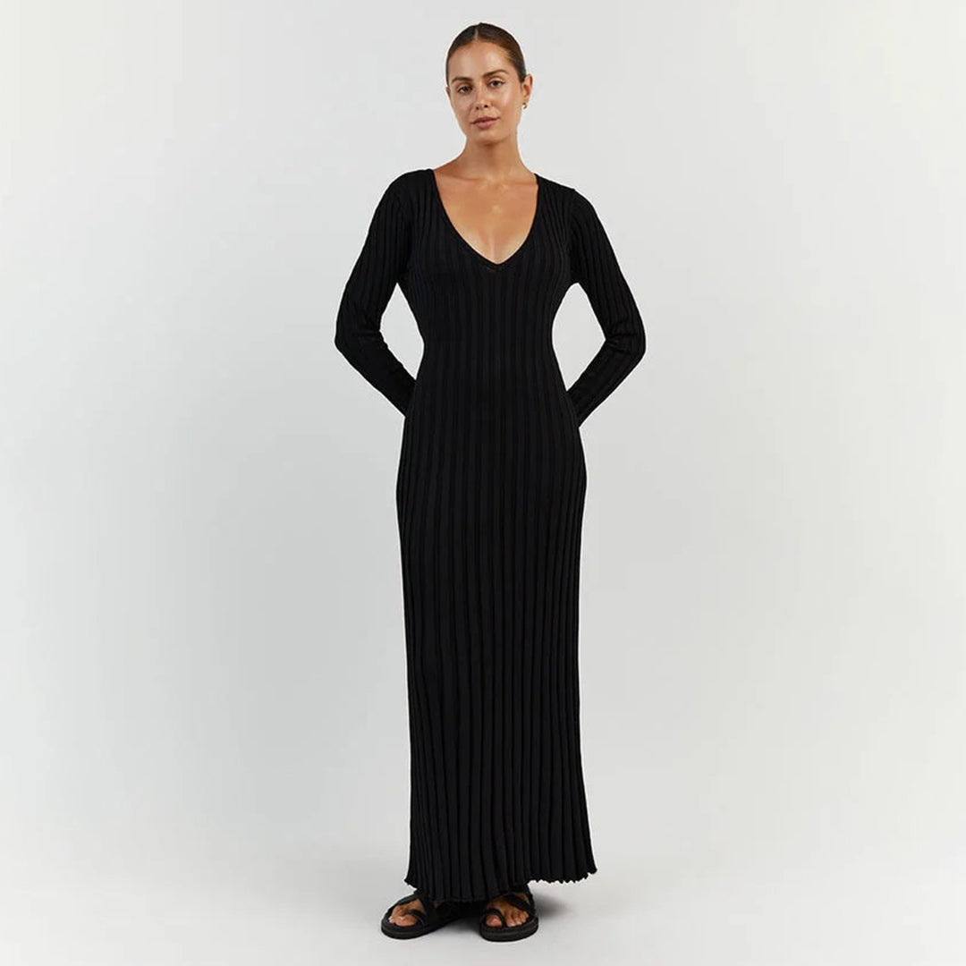 Maxikleid aus Strick