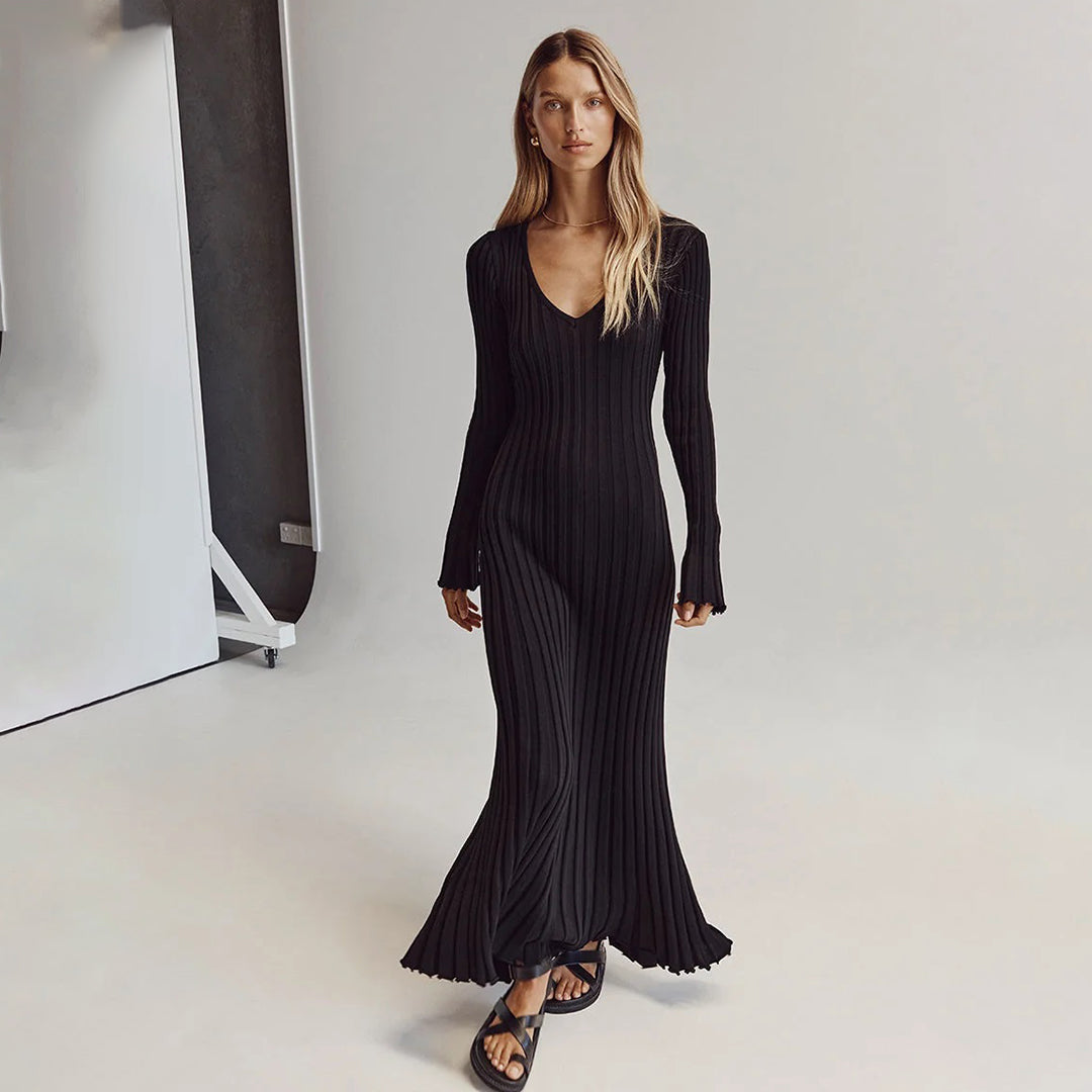 Maxikleid aus Strick