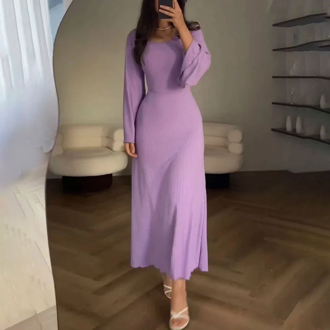 Maxikleid aus Strick