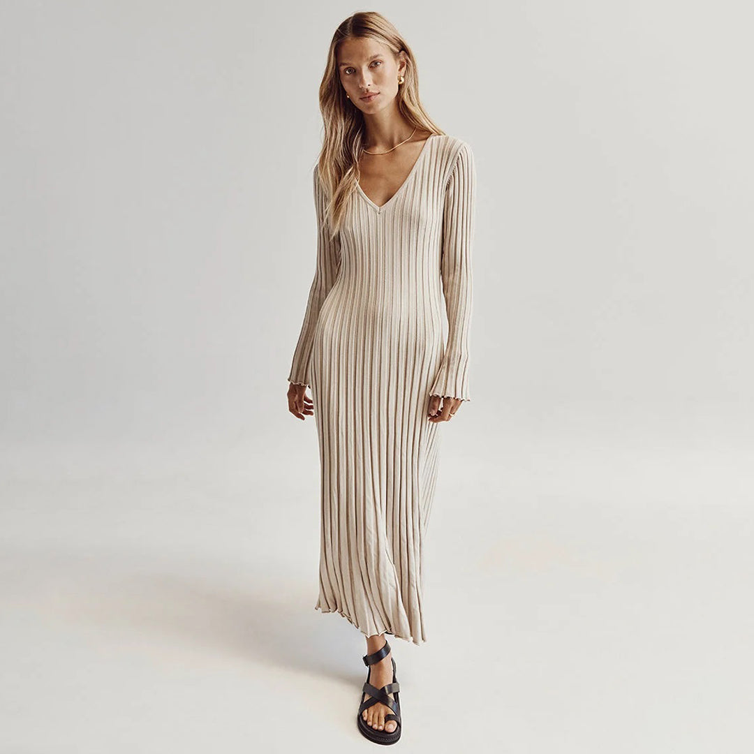 Maxikleid aus Strick