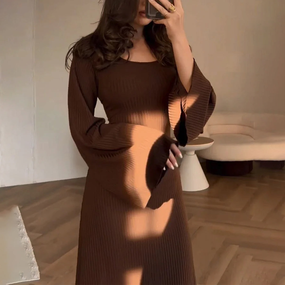Maxikleid aus Strick