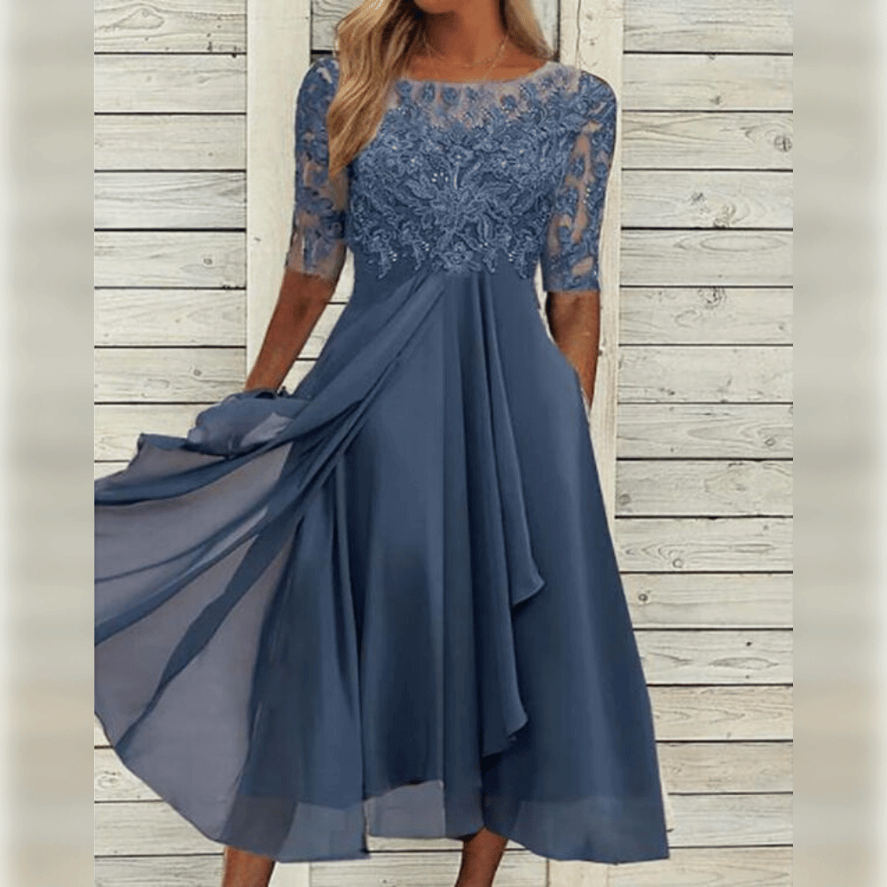 Midi Kleid Damen | Festlich & Bequemer Tragekomfort