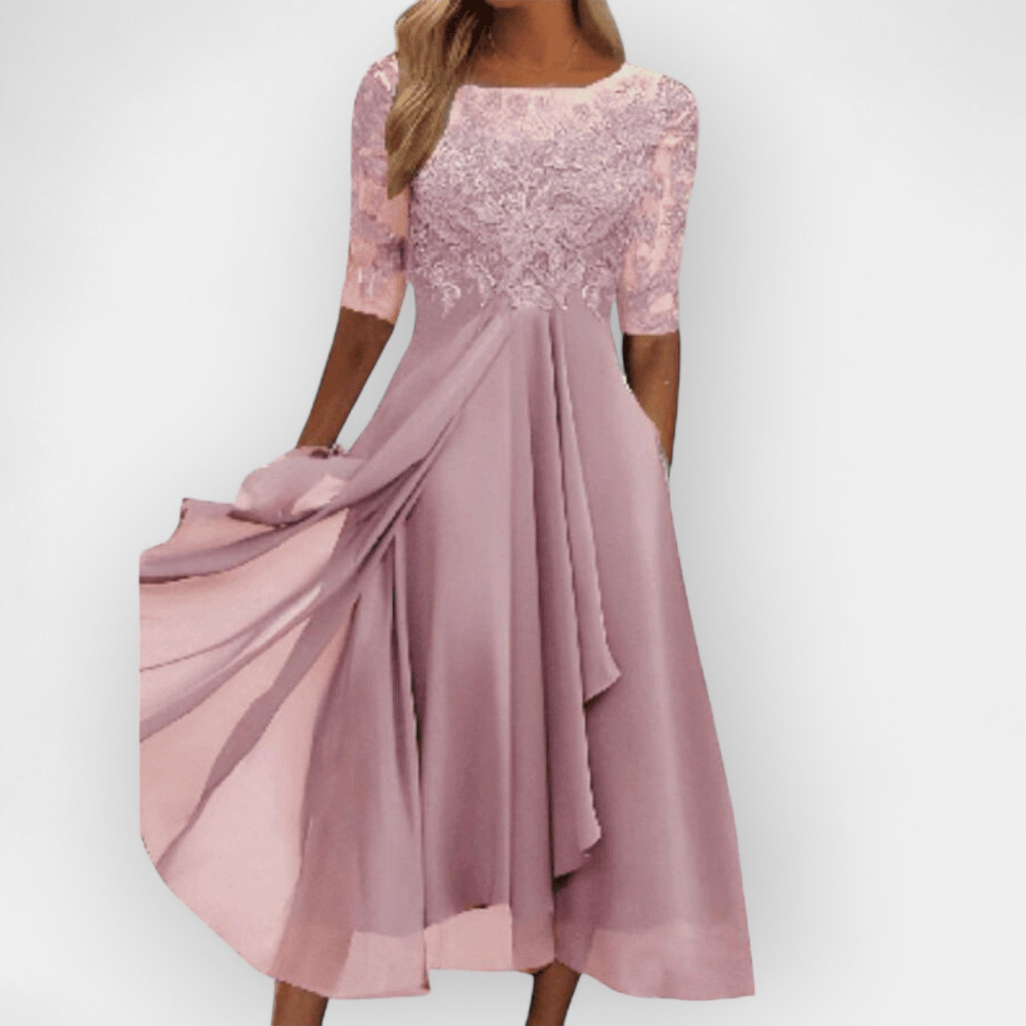 Midikleid Damen | Spitze & Festlich