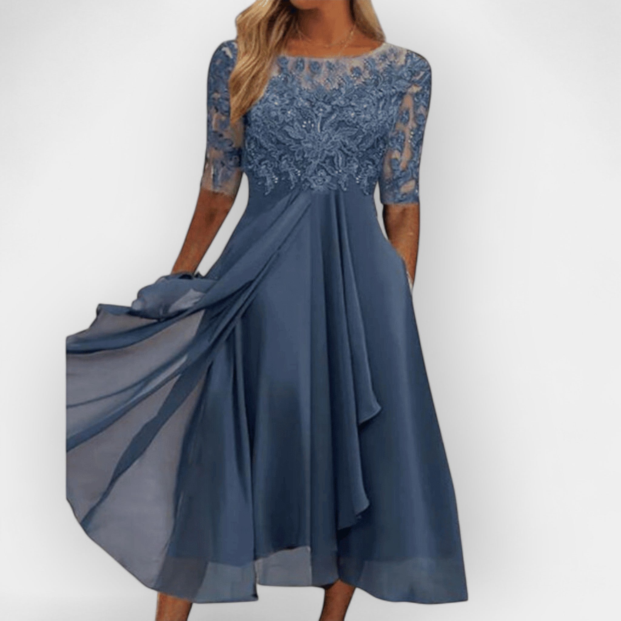 Midikleid Damen | Spitze & Festlich