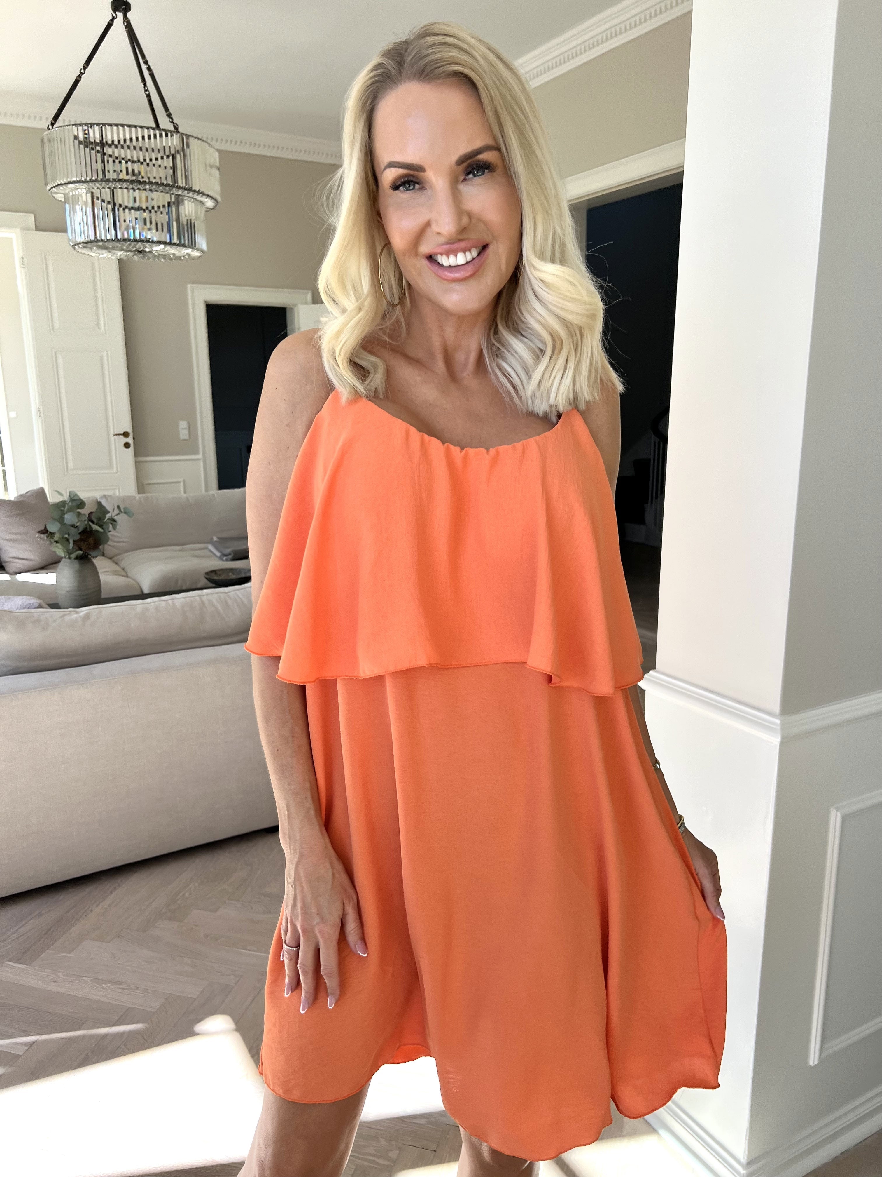 Mini Kleid Damen | Volant-Layer & Femininer Sommercut