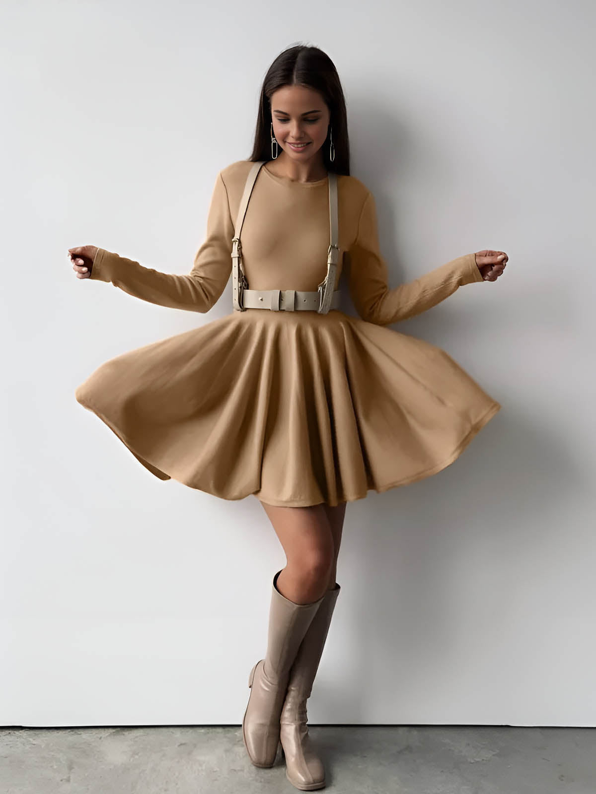 Minikleid Damen | Ausgestellte Passform & Taillenbetonter Look
