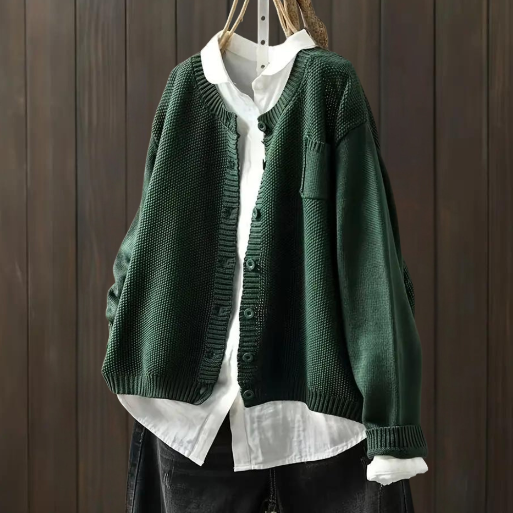 Modischer Strickcardigan für Frauen