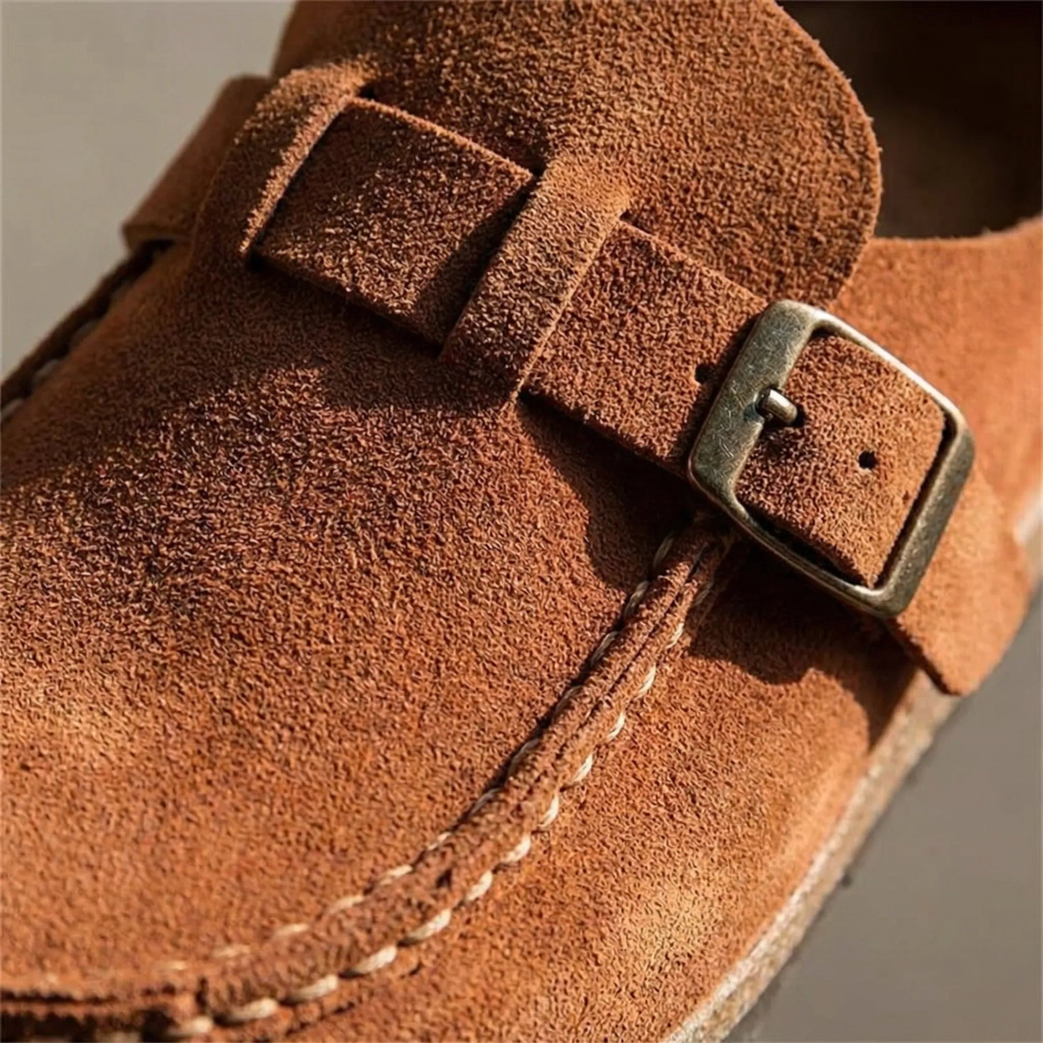 Mokassin Damen | Bequemer Slip-on & verstellbarer Riemen