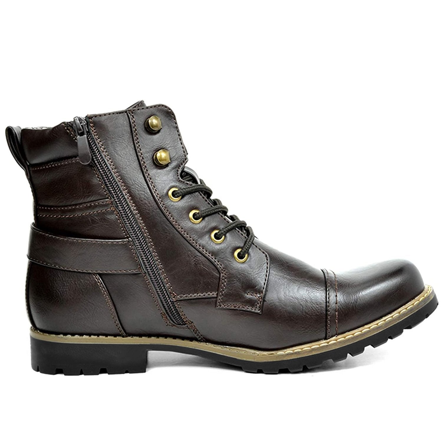 Motorradstiefel aus echtem Leder - Rhion 3