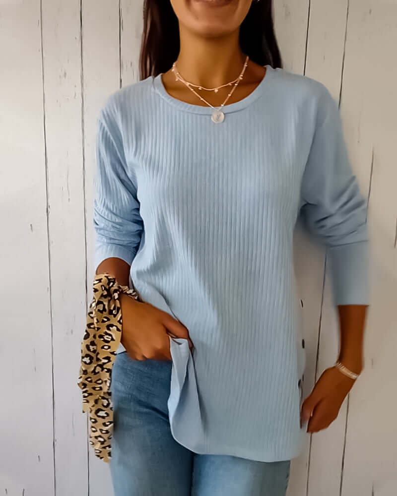 Myla - Stylisches langärmeliges Damen Top