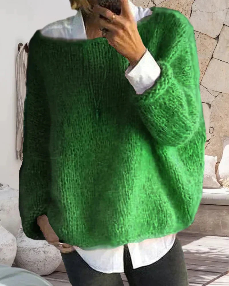 Naomi - Multicolor Schulterpolster Pullover