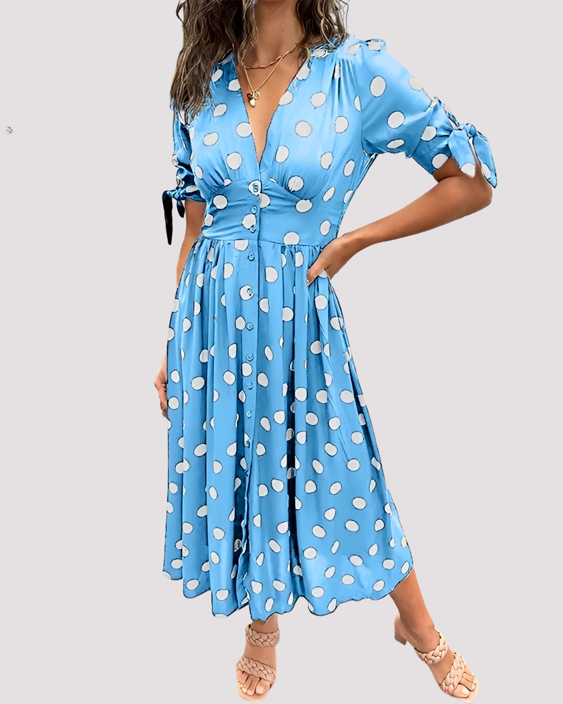 Nicole - Schickes Punktkleid 0