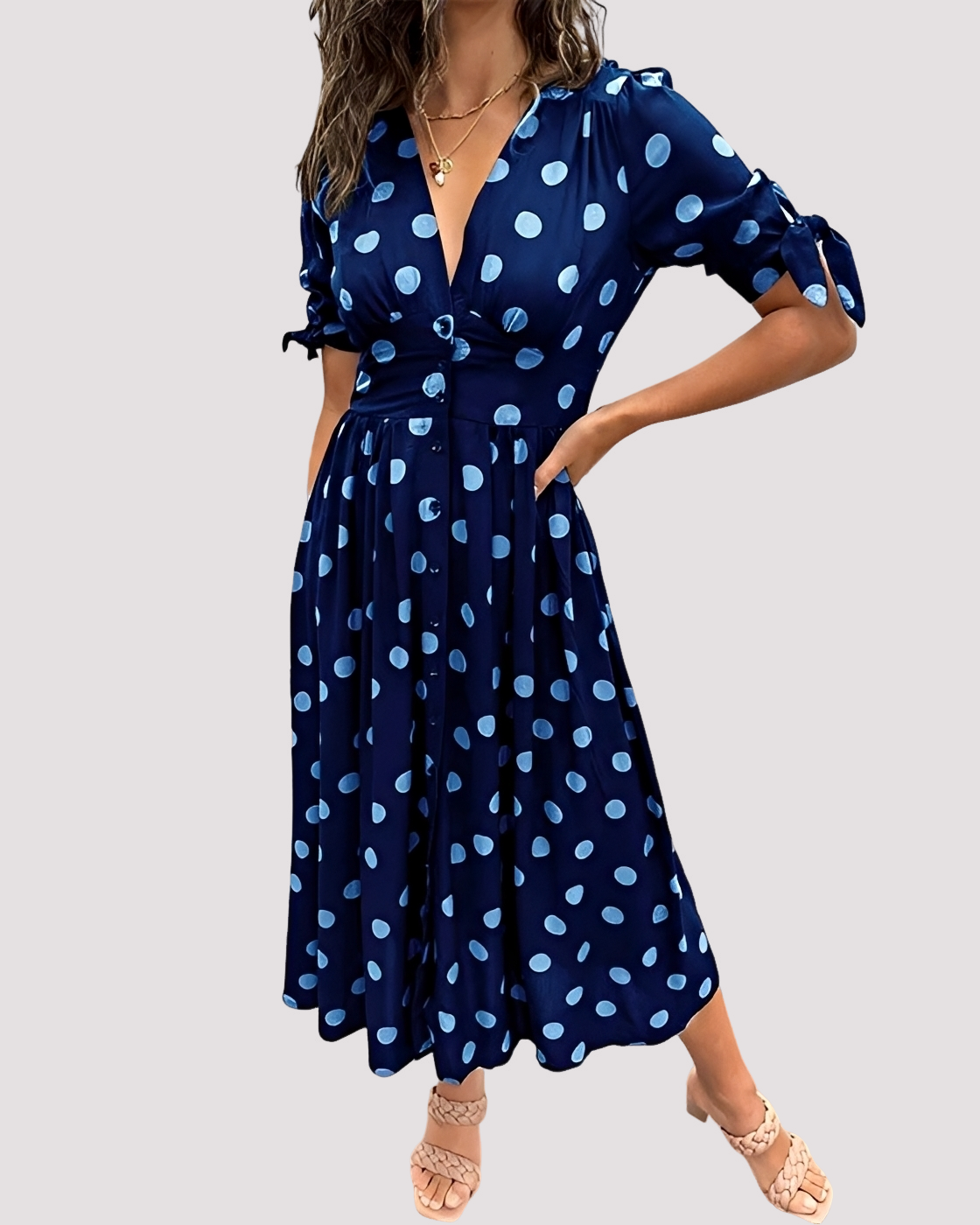 Nicole - Schickes Punktkleid 3