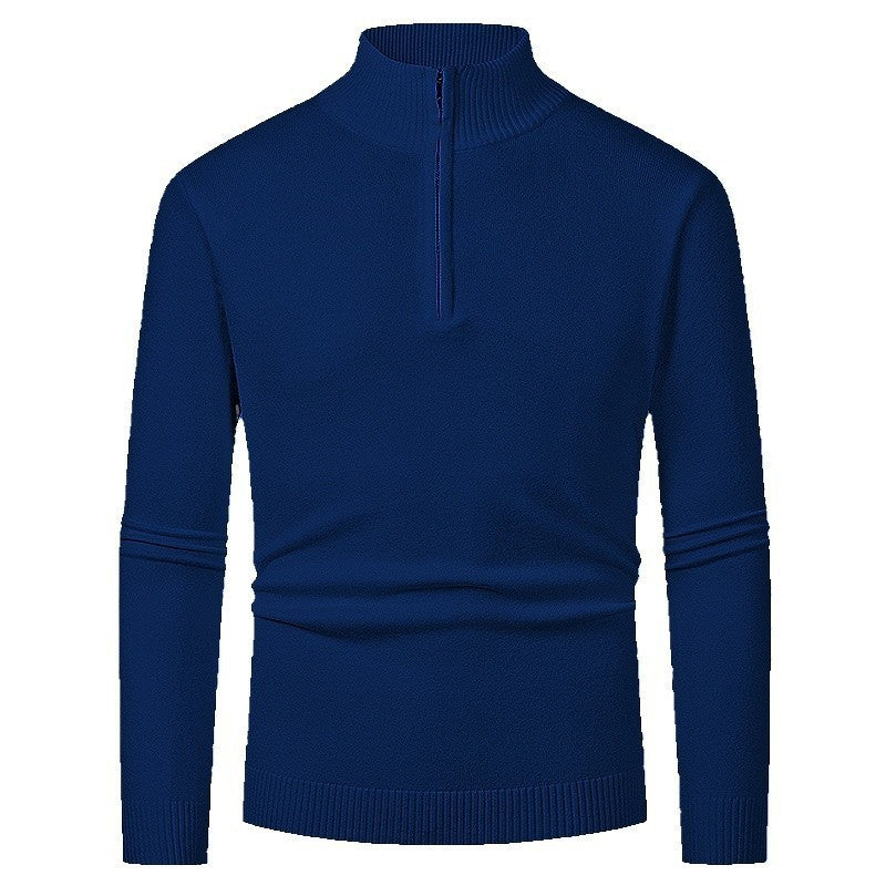 Half-Zip Pullover Herren | Stehkragen & Rippbündchen 16