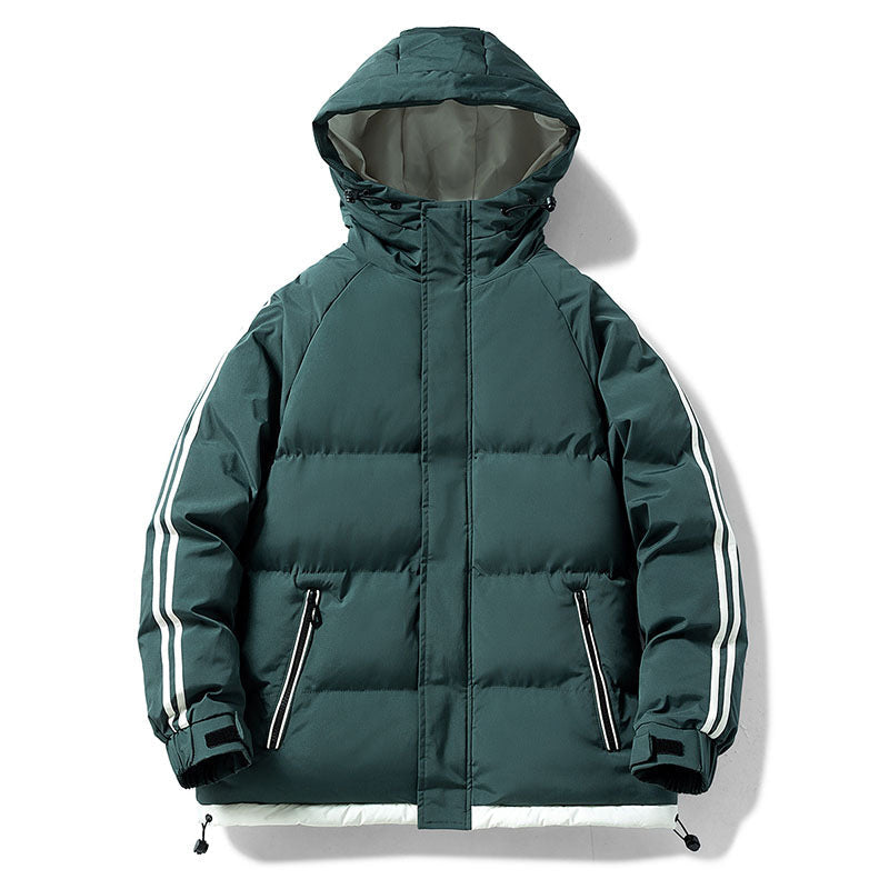 Winterjacke Herren | Kontraststreifen & Warme Wattierung 1