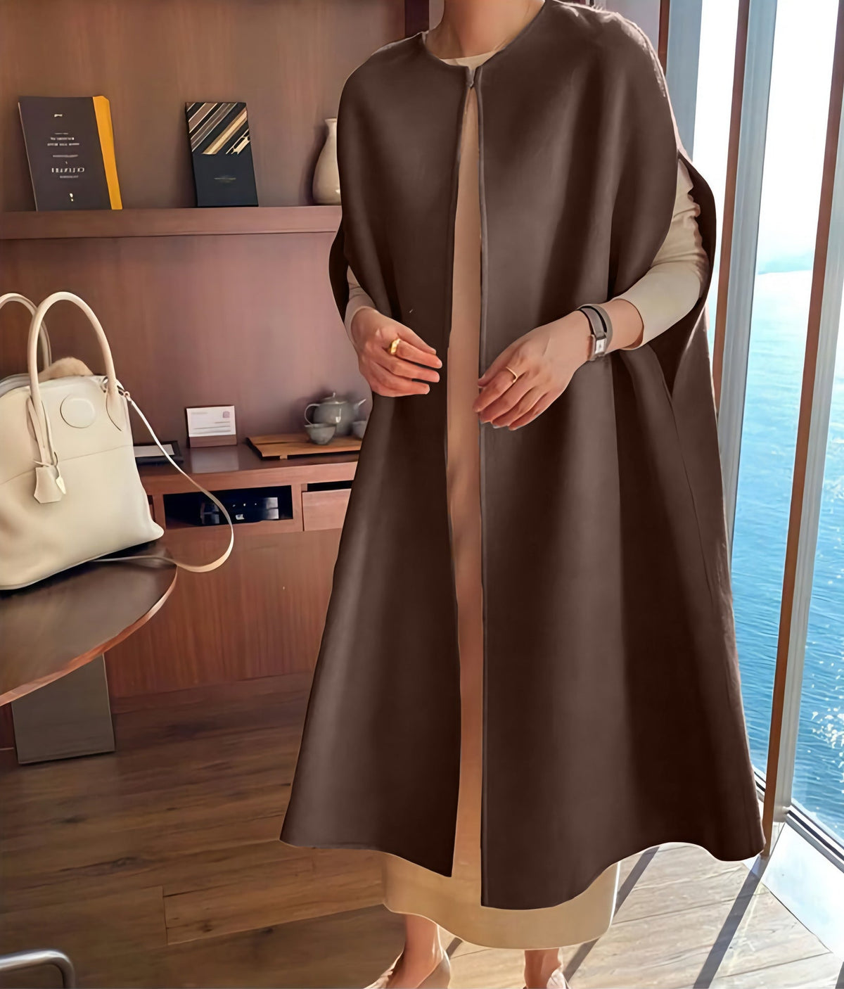 Poncho-Gilet Damen | Elegant & Wärmend 7