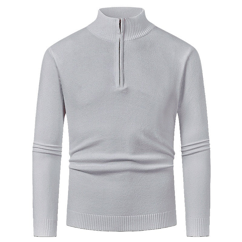 Half-Zip Pullover Herren | Stehkragen & Rippbündchen 15