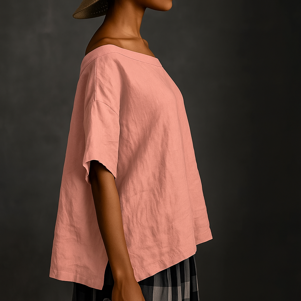 Marre | Damen Sommer Lockeres Oberteil | Stilvoll 3