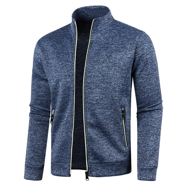 Strickjacke Herren | Stehkragen & Wärmend