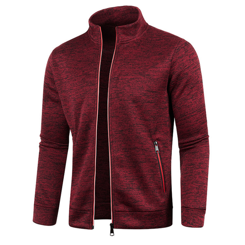 Strickjacke Herren | Stehkragen & Wärmend