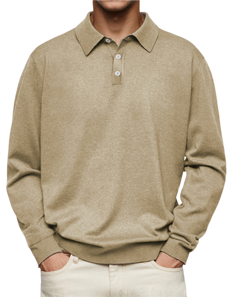 Poloshirt Herren Langarm | Knitterfrei & Formstabil 9