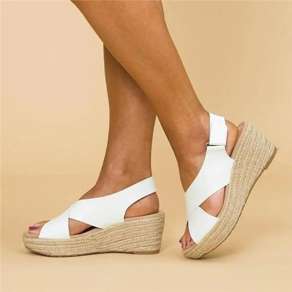 Komfortable Orthopädische Keilabsatz-Espadrilles - Clara 4