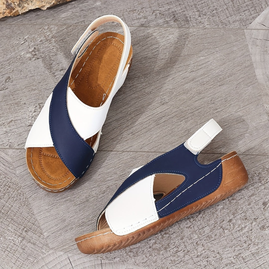Orthopädische Sandalen Damen | Bequem & Stilvoll mit Keilabsatz