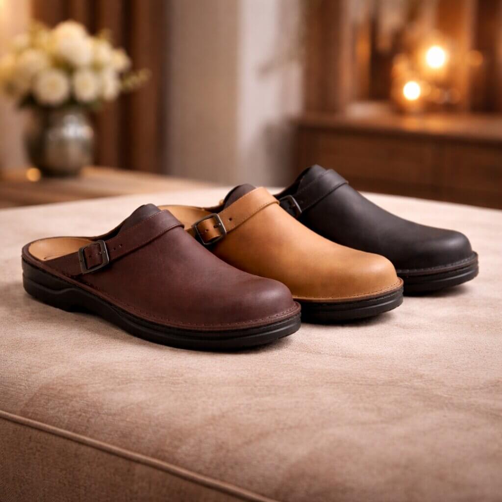 Orthopädische Slipper Damen | Druckentlastender Komfort & Verstellbarer Halt