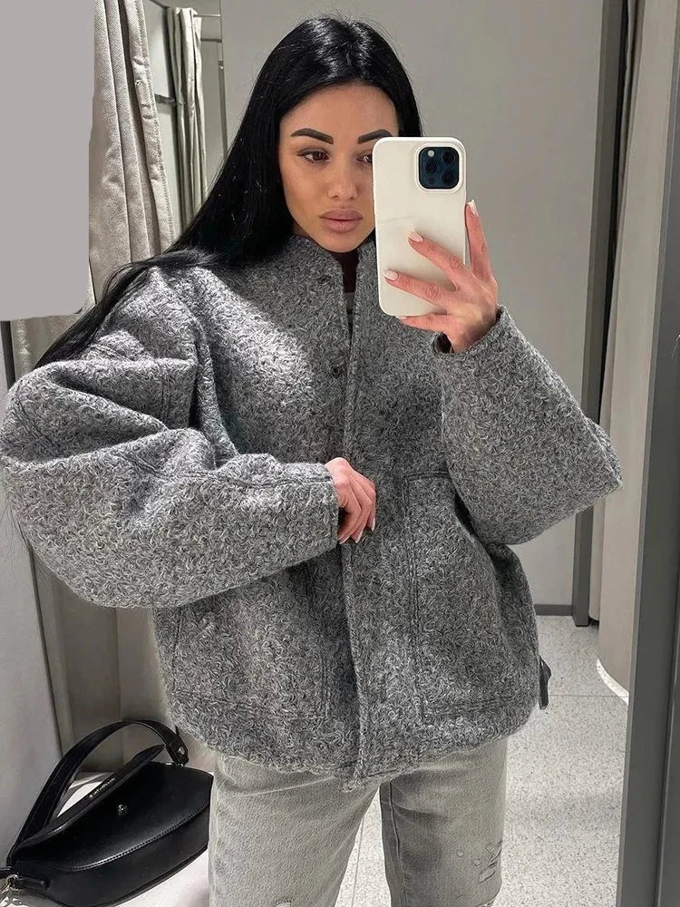 Pippa - Stylische Vintage-Bomberjacke