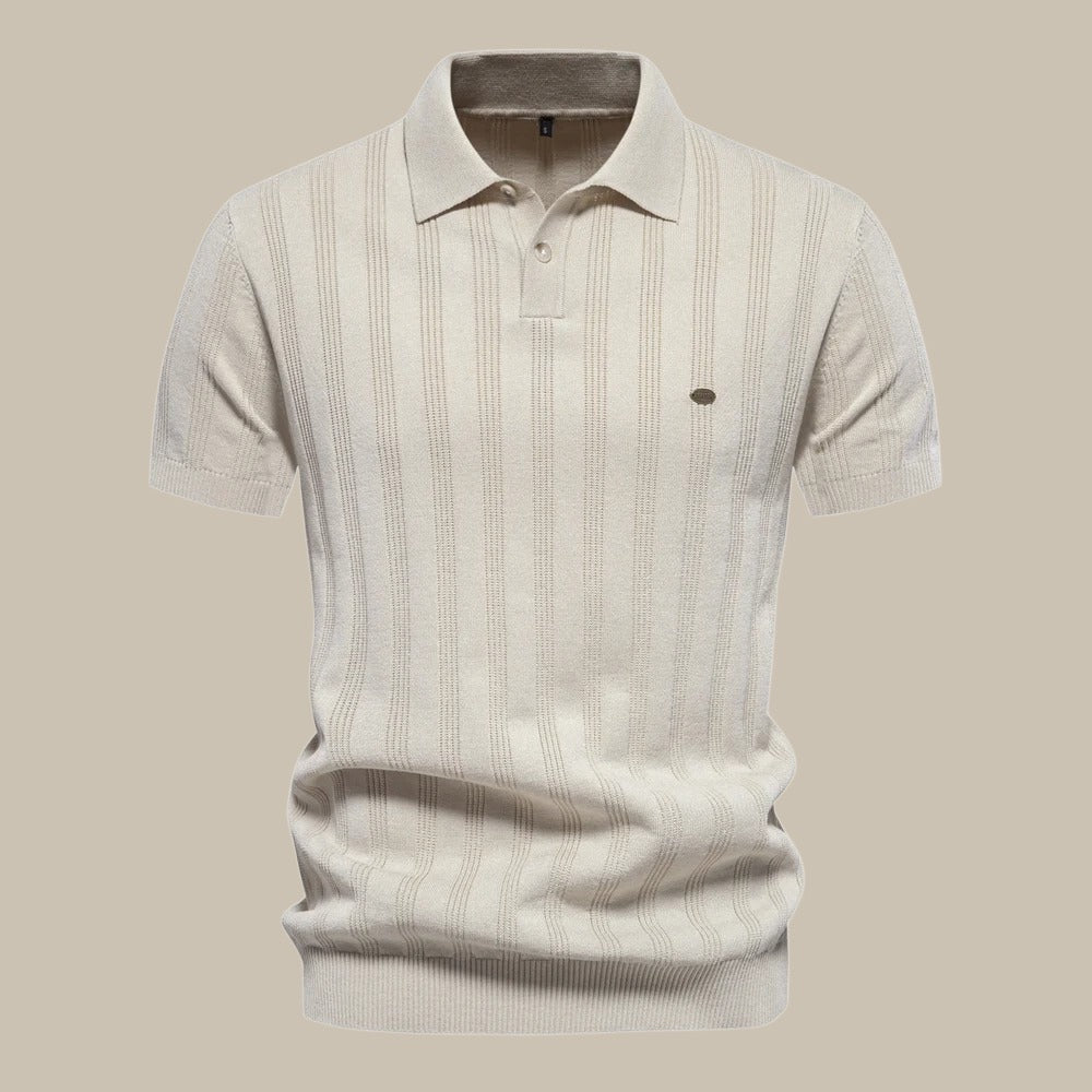Polo Shirt Herren | Feine Struktur & Klassischer Kragen