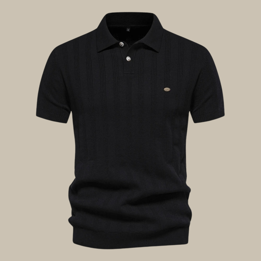 Polo Shirt Herren | Feine Struktur & Klassischer Kragen