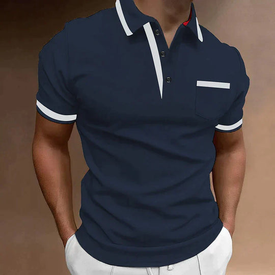 Polo Shirt Herren | Kontrastkragen & Smart-Casual Finish