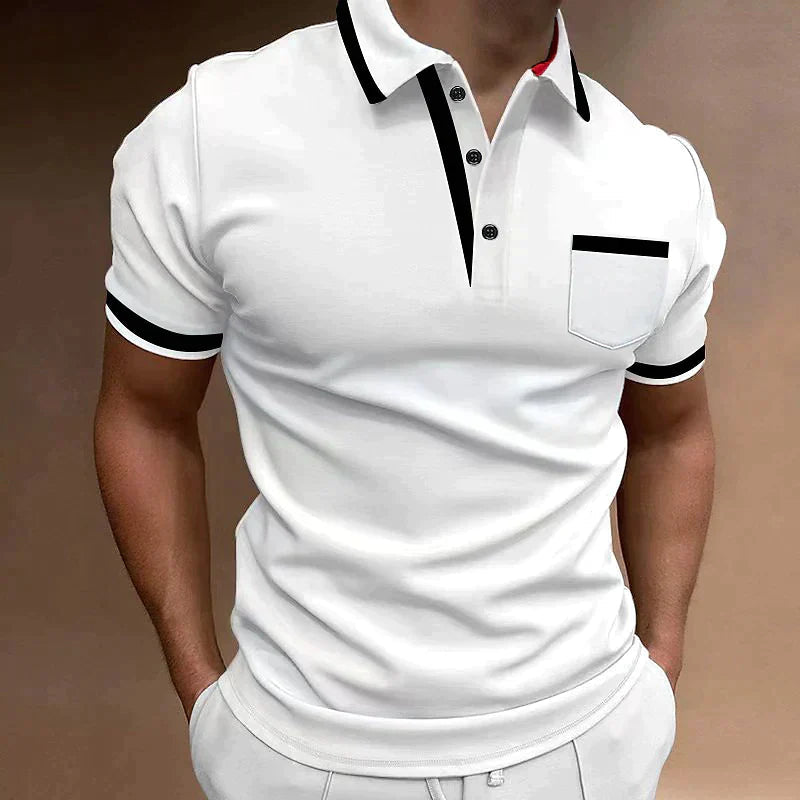 Polo Shirt Herren | Kontrastkragen & Smart-Casual Finish