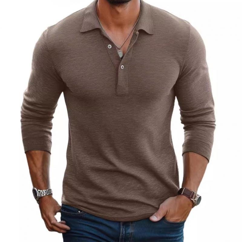 Polo Shirt Herren | Langarm, Slim Fit & klassischer Polokragen