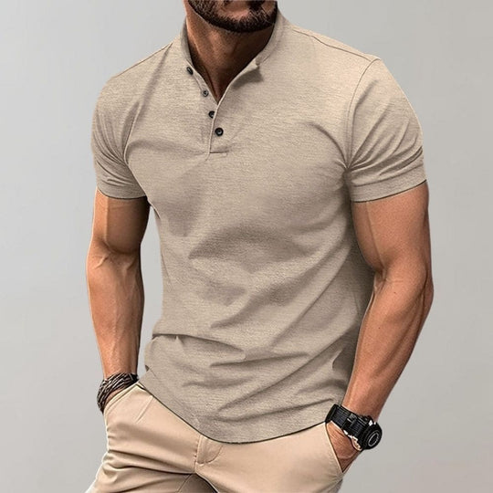 Polo Shirt Herren | Stehkragen & Figurbetonte Passform