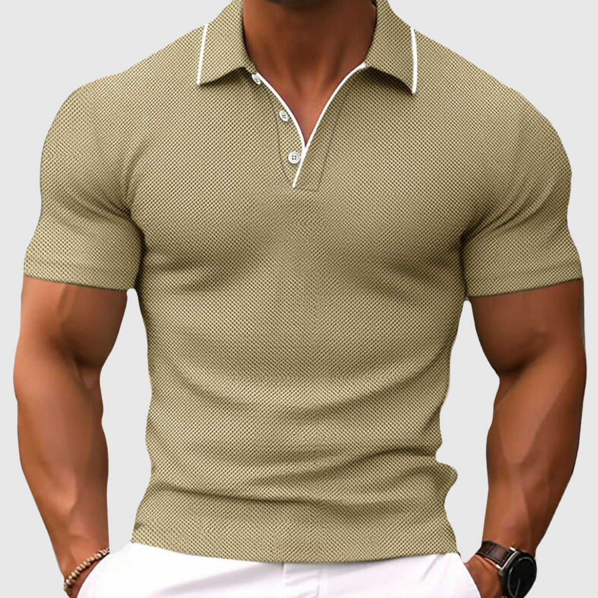 Polo T-Shirt Herren | Figurbetont & Atmungsaktiver Komfort